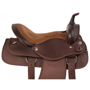 Selle de polo pour cheval en cuir de haute qualité personnalisée avec couleur et logo sur mesure, design OEM - Meilleure vente - Product Image 4