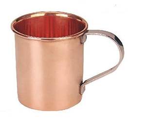 Metal Stylish & Functional Eco-Friendly Handcrafted Pure <b>Copper</b> Mug Set Solid Pattern Ceramic <b>Cups</b> for Drinks - Product Image 3