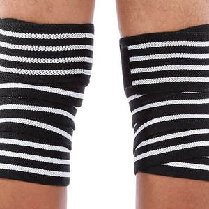 Top Selling Weight Lifting Customized <b>Knee</b> Wraps Training High Quality Cheap Price Wholesale <b>Knee</b> Wraps By Burhan Sports - Product Image 5