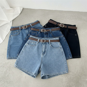 Shorts Deportivos para Mujer, Venta Directa de Fábrica, Logotipo Personalizado, Tela Jersey, Cintura Elástica, Casuales, para Verano - Product Image 2