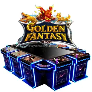 2024 High Holding 100 Inch 10 Player Shooting Fish Game Tables Machine For Ocean King 3 Plus Golden Fantasy