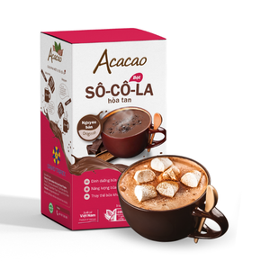 Mélange de boisson au chocolat instantané OEM saveur originale - Sans graisses trans, ingrédients naturels - Fabriqué au Vietnam - Boîte de 286g - Product Image 2