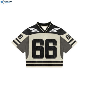 DAIZEN STAR INTERNATIONAL Men's Ice Hockey Jersey 23 Mesh V-Neck Short Sleeve Breathable Polyester Sport Apparel - Product Image 4