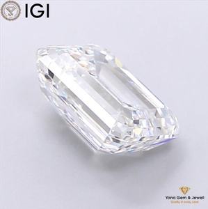 Diamante CVD Cultivado en Laboratorio con Corte Esmeralda de 3.00 Quilates con Certificado IGI Claridad VVS1 Color D para Colección de Joyería Fina - Product Image 4