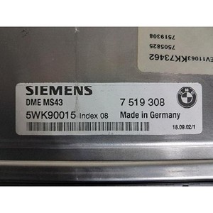 ECU และโมดูลคอมพิวเตอร์มือสองสำหรับรถยนต์ซีรีส์ 3 รุ่น 7519308 - Product Image 2