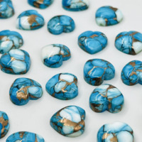 Pierres précieuses en vrac de qualité supérieure AAA+ en coton naturel rose bonbon, forme cœur, cabochons polis, taille personnalisée, fabrication de bijoux