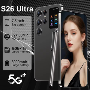 โทรศัพท์มือถือสมาร์ทโฟน S26 Ultra 5G รุ่นใหม่ล่าสุด ปลดล็อคด้วยระบบจดจำใบหน้า หน้าจอ HD ขนาด 7.3 นิ้ว ความจุ 16GB+1T - Product Image 2