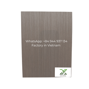 Panneaux en placage d'ébène de qualité supérieure, 2500x640mm, écologiques, coupés à la fraise, pour meubles et portes - Product Image 4