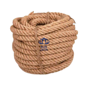 Corde en fibre de coco naturelle disponible, provenant d'une usine vietnamienne, pour l'emballage, le soutien des plantes, le ligaturage des arbres, l'enroulement et le regroupement. - Product Image 1