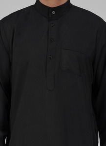 <b>Men</b> Juba Long Modest Robe Traditional Islamic Muslim Clothing Comfortable Loose Fit Breathable Material - Product Image 5