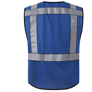 Une usine OEM fabrique des gilets en polyester fluorescent respirant pour la construction, avec des prix directs d'usine, ensemble B2B. - Product Image 3