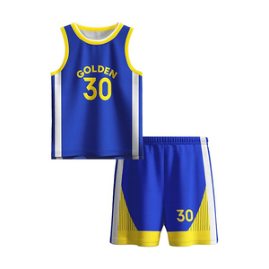 Crew Neck Basketball Jersey Unisex Round Collar Custom Breathable Mesh Top <b>Only</b> - Product Image 3