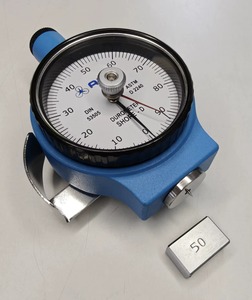 High Quality Durometer <b>D</b> Basic <b>Model</b> for Rubber and Soft Materials Portable Hardness Tester with Storage Case From India - Product Image 5