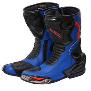 Bottes de moto en cuir sur mesure, design unique et tendance, pour hommes, qualité supérieure, doublure en mesh, service OEM, style cycliste - Product Image 3