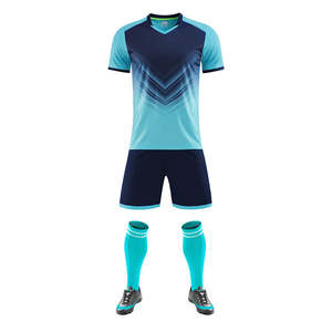 Nouvel ensemble complet de maillots de football pour hommes de haute qualité, respirants, à séchage rapide, nouveau design, personnalisables, vente en gros - Product Image 6