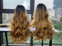 Prix d'usine Cheveux humains vierges 100% naturels de haute qualité en vrac du Vietnam Hanoi, provenant d'un seul donneur, NASA HAIR VIETNAM, toutes couleurs