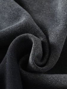 Men's Vintage Hooded Fleece Pullover <b>Hoodie</b> with Pocket Polyester/Cotton Blend Loose Fit Winter Casual Outerwear - Product Image 5