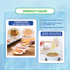 ผ้าทำความสะอาดไมโครไฟเบอร์เยื่อไม้ Krclean แบบใช้ซ้ำได้ เป็นมิตรกับสิ่งแวดล้อม ซึมซับดีเยี่ยม สำหรับใช้ในครัว - Product Image 4