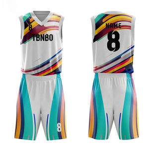 Maillot de basketball original à transfert thermique pour jeunes et femmes, tenue de sport d'équipe, uniformes de basketball en gros, conception de maillots de basketball - Product Image 1