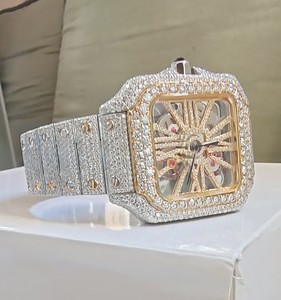 Joyas de Belleza de Edición Limitada Hechas a Mano, de Lujo, en Acero Inoxidable con Cristal de Zafiro, Unisex, Clásicas, de Alta Calidad, con Movimiento ETA - Product Image 5