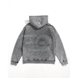 Sweat-shirts délavés à l'acide pour hommes – Pulls décontractés doux et tendance à manches longues, confortables et légers, style streetwear - Product Image 3