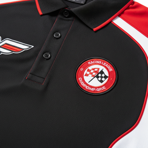 Nouveaux polos d'équipe personnalisés en polyester avec impression par sublimation, logo, fabrication directe, coupe classique - Product Image 2