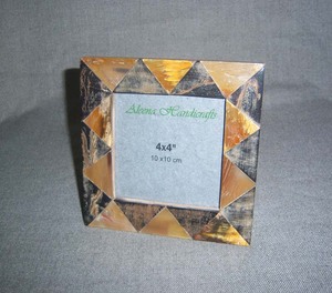 Cadres photo et accessoires d'album photo en os multicolores de qualité supérieure par crafts galore - Product Image 1