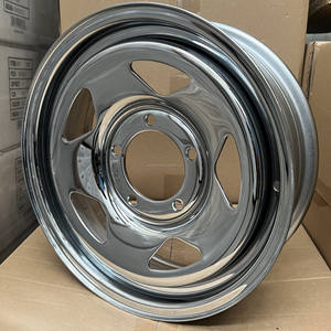 14 "15" 16 "גלגל פלדה כרום התאמה אישית pcd 5x108 5x112 5x114.3 5x120 5x139.7 6 139.7 - Product Image 5