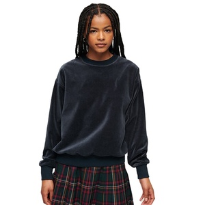 Sweat-shirt pour femme, nouvelle arrivée, design personnalisé, vente en gros OEM, tricoté, logo sur le devant, chaud, extensible, respirant, écologique - Product Image 1