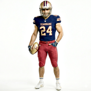 Uniforme de Fútbol Americano Transpirable de Alta Demanda con Logotipo Frontal, Almohadillas de Seguridad para Hombros de la Mejor Calidad, Ropa Deportiva al por Mayor - Product Image 5