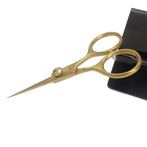 Tijeras de Cocina Doradas para Restaurante, Ajustables con Tornillo, Ultra Afiladas, de Acero Inoxidable, Multiusos, para el Hogar, con Mango Grueso de 12.5 cm - Product Image 5