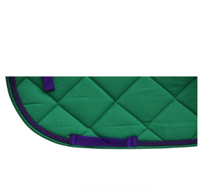 Tapis de selle pour cheval matelassé en diamant de qualité supérieure |   Tapis de selle d'équitation |   Tapis d'équitation respirant pour dressage et saut d'obstacles - Vente en gros - Product Image 1