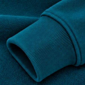 <b>Womens</b> Petrol Teal <b>Blue</b> Oversized Sweatshirt White Strong Girl Graphic Print Crew Neck Long Sleeve Casual Streetwear Pullover - Product Image 4