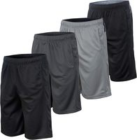 Shorts de sport et de plage pour hommes en maille écologique 100 % coton, décontractés, séchage rapide, respirants, motif uni, vente en gros