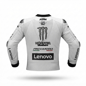 Men’s Cowhide Leather <b>Racing</b> <b>Jacket</b>/Chaqueta MotoCP Style CE Level 2 Armor Motorcycle Track Riding Protective Gear CE - Product Image 2