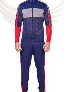 Ensemble de survêtement pour hommes en polaire de haute qualité pour l'automne élégant vert SW veste à glissière avec impression Sports d'hiver à capuche Jogging survêtement - Product Image 3