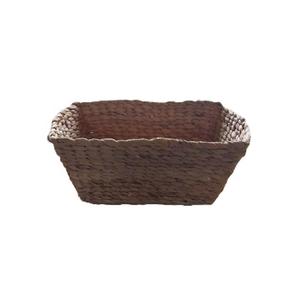 Best Price Classic Eco-friendly Modern Water Hyacinth <b>Storage</b> Boxes Rectangular Basket Customizable OEM ODM <b>Storage</b> - Product Image 2
