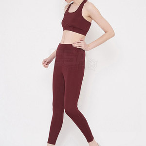 Ensemble de compression pour femmes de haute qualité, tissu extensible respirant, ensemble de vêtements de sport pour la course à pied, l'entraînement et la remise en forme - Product Image 2