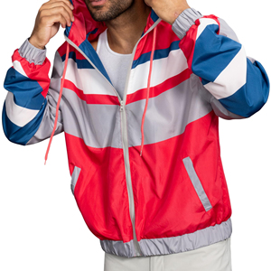 Men's Casual Windbreaker <b>Jacket</b> <b>Plain</b> Solid Color Lightweight Windproof Spring Autumn Coat Classic Design Windbreaker <b>Jacket</b> - Product Image 4