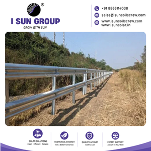 Barrera de Seguridad Anticollisiones para Carreteras, Amortiguador de Impactos de Acero para Protección de Tráfico en Carreteras - Product Image 4
