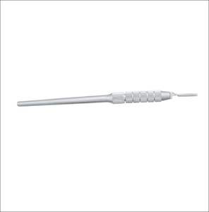 Nuevo mango de bisturí B.P. Siegel redondo, hecho en acero inoxidable alemán, soporte para cuchilla BP. - Product Image 3