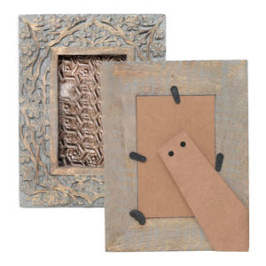 Marco de Fotos Contemporáneo de Madera Sólida, Diseño Limpio, para Exhibición en Escritorio o Mesa, para Hogar Moderno - Product Image 6