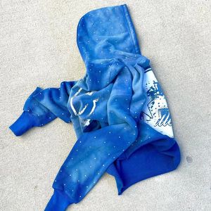 OEM Free Sample Men's <b>Black</b> <b>Oversize</b> Pullover <b>Hoodie</b> 50% Cotton 50% Polyester Acid Stone Wash Printed Winter Sweatshirt - Product Image 4