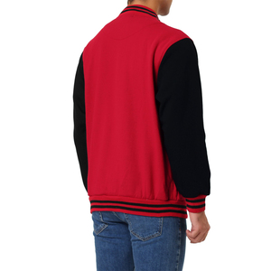 New Fashionable <b>Canvas</b> Varsity <b>Jackets</b> for Men Stand Collar Front Customizable Colors Sizes Breathable Windbreaker Quick Dry - Product Image 3