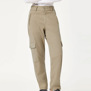 Best Selling Men's Casual Cotton Canvas <b>Cargo</b> Pants <b>High</b> Street Midweight Mid <b>Waist</b> Eco-Friendly Waterproof Zipper Fly Quick Dry - Product Image 2