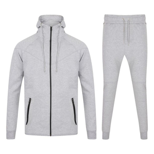 Survêtements d'hiver décontractés et tendance pour hommes, nouveau style 2026, coupe classique personnalisée, logo frontal, couleur unie, réversibles, grandes tailles 2-en-1 - Product Image 6