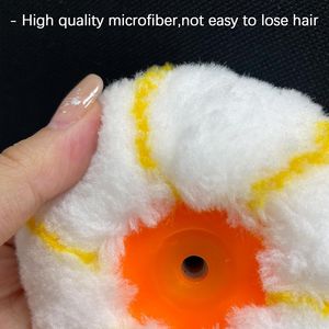 Kit de pintura inteligente con rodillo de pintura para tubos de superficie curva con barra de acero y marco para pintar tuberías y postes. - Product Image 2