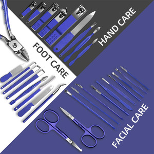 Travel Manicure Kit Portable <b>Nail</b> Grooming <b>Set</b> Luxury Manicure Kit Complete <b>Nail</b> Care Tools For Home And Salon Use - Product Image 6