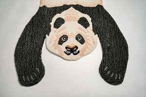 Alfombra de Lana Tejida a Mano con Diseño de Animales, Alfombra Personalizada para Decoración del Hogar, Proveedor de Alfombras para Sala de Estar - Product Image 4