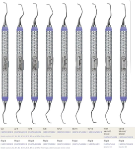 Dental Surgical Instruments Effective Dental Care Curette 9-Piece Set Manual CE Certified Class II - Product Image 1